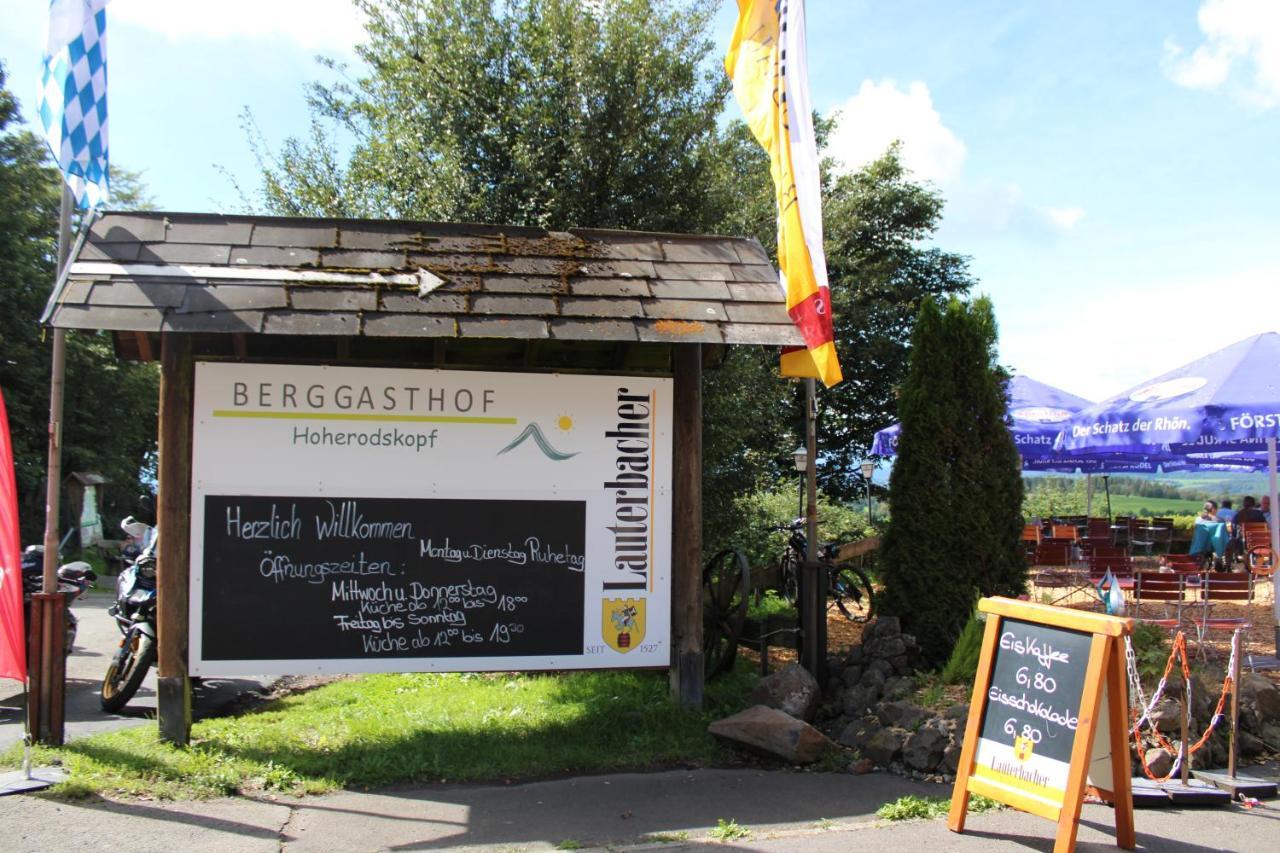 Berggasthof Hoherodskopf Schotten Exterior foto